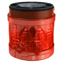 Modłu świetlny do kolumny sygnalizacyjnej LED czerwony | XVUC24 Schneider Electric