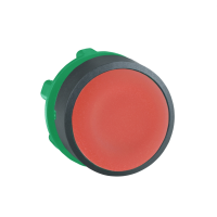 Przycisk płaski czerwony samopowrotny bez podśw. plastikowy bez oznaczenia, Harmony XB5 | ZB5AA4 Schneider Electric