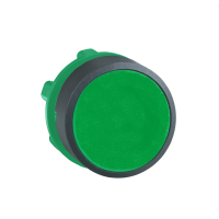 Przycisk płaski zielony samopowrotny bez podświetlenia plastikowy bez oznaczenia, Harmony XB5 | ZB5AA3 Schneider Electric