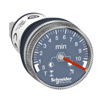 Przekaźnik czasowy 24 DC, ZAKRES 0.5min-10min, wyjście 1NO PNP | XB5DTB24 Schneider Electric