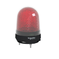 Syrena czerwona LED 12-24VAC/DC, z BUZZ | XVR3B04S Schneider Electric