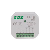 Przekaźnik elektromagnetyczny, 1Z 16A, montaż podtynkowy,U=100-265V AC,styk:1Z 16A (160A/20ms) | PP-1Zi-230V F&F