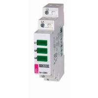 Sygnalizator obecności napięcia (3 x zielona LED) SON H-3G | 002471556 Eti