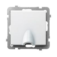 Przyłącz kablowy biały Sonata | GPPK-1R/m/00 Ospel