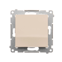 Łącznik jednobiegunowy (moduł) 16AX, 250V, zaciski śrubowe, krem DW1A.01/41 Simon 54 | DW1A.01/41 Kontakt Simon