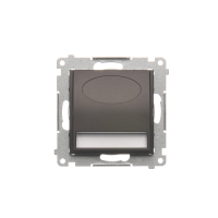Oprawa oświetleniowa LED, 230 V AC, 1.1 W, białe zimne 5900 K, brąz mat DOSA.01/46 Simon 54 | DOSA.01/46 Kontakt Simon