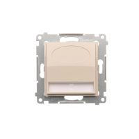 Oprawa oświetleniowa LED, 14 V DC, 0.42 W, białe ciepłe 3100 K, kremowy DOS14.01/41 Simon 54 | DOS14.01/41 Kontakt Simon