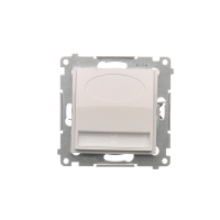 Oprawa oświetleniowa LED, 14 V DC, 0.56 W, białe zimne 5900 K, biały DOS14A.01/11 Simon 54 | DOS14A.01/11 Kontakt Simon