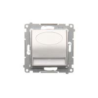 Oprawa oświetleniowa LED, 14 V DC, 0.56 W, białe zimne 5900 K, srebrny mat DOS14A.01/43 Simon 54 | DOS14A.01/43 Kontakt Simon