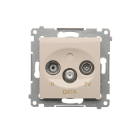 Gniazdo R-TV-DATA (moduł) krem DAD.01/41 Simon 54 | DAD.01/41 Kontakt Simon