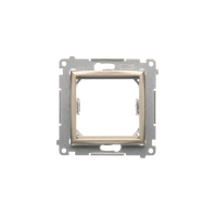 Adapter (przejściówka) na osprzęt standardu 45x45mm, złoty mat DA45.01/44 Simon 54 | DA45.01/44 Kontakt Simon