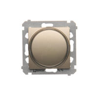 Regulator 1–10 V (moduł), do załączania i regulacji źródeł światła z zasilaczami sterowanymi, złoty | DS9V.01/44 Kontakt Simon