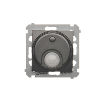 Łącznik z czujnikiem ruchu z przekaźnikiem (moduł) 8(2)A, 230V, antracyt DCR10P.01/48 Simon 54 | DCR10P.01/48 Kontakt Simon