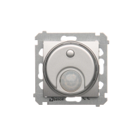 Łącznik z czujnikiem ruchu (moduł) 20-500 W, srebrny mat DCR10T.01/43 Simon 54 | DCR10T.01/43 Kontakt Simon
