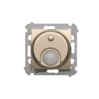 Łącznik z czujnikiem ruchu (moduł) 20-500 W, złoty mat DCR10T.01/44 Simon 54 | DCR10T.01/44 Kontakt Simon