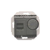 Regulator temperatury z czujnikiem wewnętrznym 16(2)A, 230V, antracyt DRT10W.02/48 Simon 54 | DRT10W.02/48 Kontakt Simon