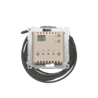 Regulator temperatury z wyświetlaczem z czujnikiem zewnętrznym (moduł) 16(2) A, 230V, kremowy | DTRNSZ.01/41 Kontakt Simon