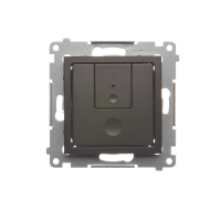 Ściemniacz dwuprzyciskowy (moduł) 40–500 W (300 VA), brąz mat D75310.01/46 Simon 54 | D75310.01/46 Kontakt Simon