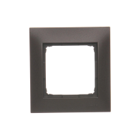 Ramka pojedyncza PREMIUM do puszek karton-gips IP20/IP44, brąz mat DRK1/46 Simon 54 Premium | DRK1/46 Kontakt Simon