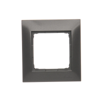 Ramka pojedyncza PREMIUM do puszek karton-gips IP20/IP44, antracyt DRK1/48 Simon 54 Premium | DRK1/48 Kontakt Simon