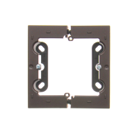 Puszka n/t 1-krotna, składana, głębokość 40mm, brąz mat DSC/46 Simon 54 Premium | DSC/46 Kontakt Simon