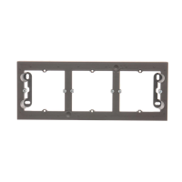 Puszka n/t 3-krotna do ramek PREMIUM, głębokość 35mm, brąz mat DPN3/46 Simon 54 Premium | DPN3/46 Kontakt Simon