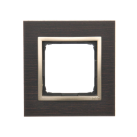 Ramka pojedyncza Nature-Drewno, złote wenge, IP20/IP44* DRN1/85 Simon 54 Nature | DRN1/85 Kontakt Simon