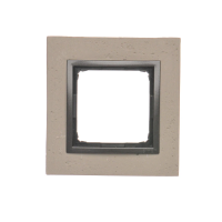 Ramka pojedyncza Nature-Beton, Funda Mente, IP20/IP44 DRN1/93 Simon 54 Nature | DRN1/93 Kontakt Simon