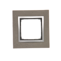 Ramka pojedyncza Nature-Beton, Mokra Robota, IP20/IP44 DRN1/96 Simon 54 | DRN1/96 Kontakt Simon