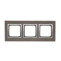 Ramka potrójna Nature-Beton, Mokra Robota, IP20/IP44* DRN3/96 Simon 54 Nature | DRN3/96 Kontakt Simon
