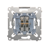 Przycisk podwójny zwierny (mechanizm) 10AX, 250V, szybkozłącza SP2M Simon 54 | SP2M Kontakt Simon