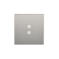 Panel dotykowy S54 Touch, 1 moduł, 2 pola dotykowe pionowe srebrna mgła DSTR13/71 Simon 54 Touch | DSTR13/71 Kontakt Simon