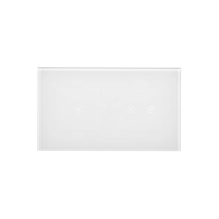 Panel dotykowy S54 Touch, 2 moduły, 1 pole dotykowe + 2 pola dotykowe poziome, biała perła | DSTR212/70 Kontakt Simon