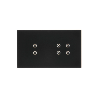 Panel dotykowy S54 Touch, 2 moduły, 2 pola dotykowe pionowe + 4 pola dotykowe, zastygła lawa | DSTR234/73 Kontakt Simon