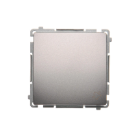 Przycisk dzwonek (moduł) 16AX, 250V, zaciski śrubowe, stal inox BMD1A.01/21 Simon Basic | BMD1A.01/21 Kontakt Simon