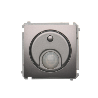 Łącznik z czujnikiem ruchu z przekaźnikiem (moduł) 8(2) A, 230V, stal inox BMCR10P.01/21 Simon Basic | BMCR10P.01/21 Kontakt Simon