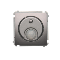 Łącznik z czujnikiem ruchu z przekaźnikiem z zabezpieczeniem (moduł) 8(2) A, 230V, stal inox | BMCR11P.01/21 Kontakt Simon