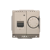 Regulator temperatury z czujnikiem wewnętrznym, 16A, 230V, satynowy BMRT10W.02/29 Simon Basic | BMRT10W.02/29 Kontakt Simon