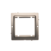 Adapter (przejściówka) na osprzęt standardu 45x45mm, satynowy BMA45/29 Simon Basic | BMA45/29 Kontakt Simon