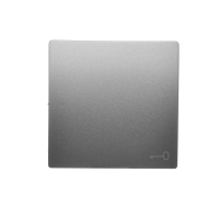 Klawisz pojedynczy z piktogramem klucza, stal inox BMKWK1/21 Simon Basic | BMKWK1/21 Kontakt Simon