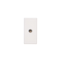 Płytka K45/2 gniazda mini-jack 22,5x45mm + wkład, czysta biel K123B/9 Simon Connect | K123B/9 Kontakt Simon