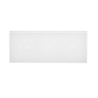 Panel dotykowy S54, 3 moduły, 1 pole dotyk.+1 pole dotyk.+2 pola dotyk. poziom, biała perła | DSTR3112/70 Kontakt Simon