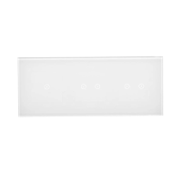 Panel dotykowy S54, 3 moduły, 1 pole dotyk.+2 pola dotyk. poziom+2 pola dotyk. poziom, biała perła | DSTR3122/70 Kontakt Simon