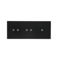 Panel dotykowy S54, 3 moduły, 1 pole dotyk.+2 pola dotyk. poziom+2 pola dotyk. poziom, zastygła lawa | DSTR3122/73 Kontakt Simon