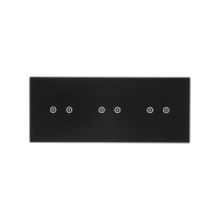 Panel dotykowy S54, 3 moduły, 2 pola dotyk.poziom+2 pola dotyk.poziom+2 pola dotyk.poziom, lawa | DSTR3222/73 Kontakt Simon