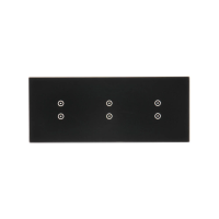 Panel dotykowy S54, 3 moduły, 2 pola dotyk.pion+2 pola dotyk.pion+2 pola dotyk.pion, zastygła lawa | DSTR3333/73 Kontakt Simon