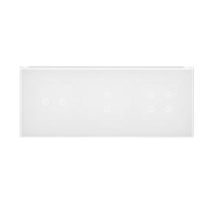 Panel dotykowy S54, 3 moduły, 2 pola dotyk. poziom+2 pola dotyk. pion+4 pola dotyk. biała perła | DSTR3234/70 Kontakt Simon
