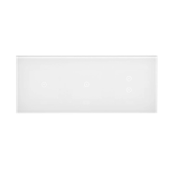 Panel dotykowy S54, 3 moduły, 1 pole dotyk.+1 pole dotyk.+2 pola dotyk.pion, biała perła | DSTR3113/70 Kontakt Simon