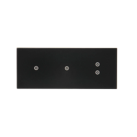 Panel dotykowy S54, 3 moduły, 1 pole dotyk.+1 pole dotyk.+2 pola dotyk. pion, zastygła lawa | DSTR3113/73 Kontakt Simon