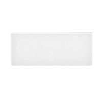 Panel dotykowy S54, 3 moduły, 1 pole dotyk.+2 pola dotyk. pion+1 pole dotyk., biała perła | DSTR3131/70 Kontakt Simon